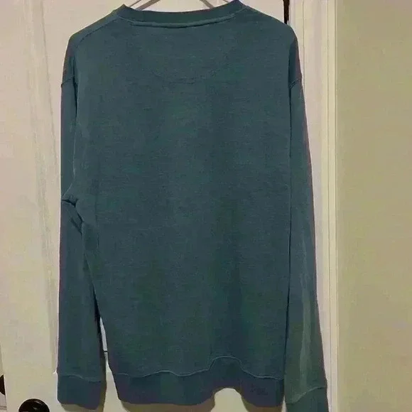 Crown & Ivy Men’s Blue Pullover Crew Light Sweater size Medium - Picture 4 of 8